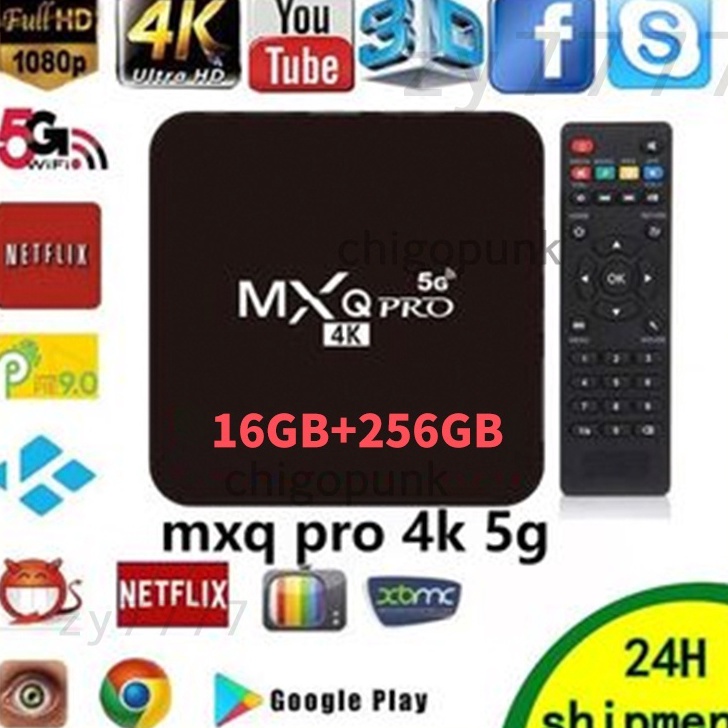 Stb Android TV 16GB256GB Android TV Box Mxq Pro 4k 5g Android TV Box TV Tabung Stb Android TV Full R