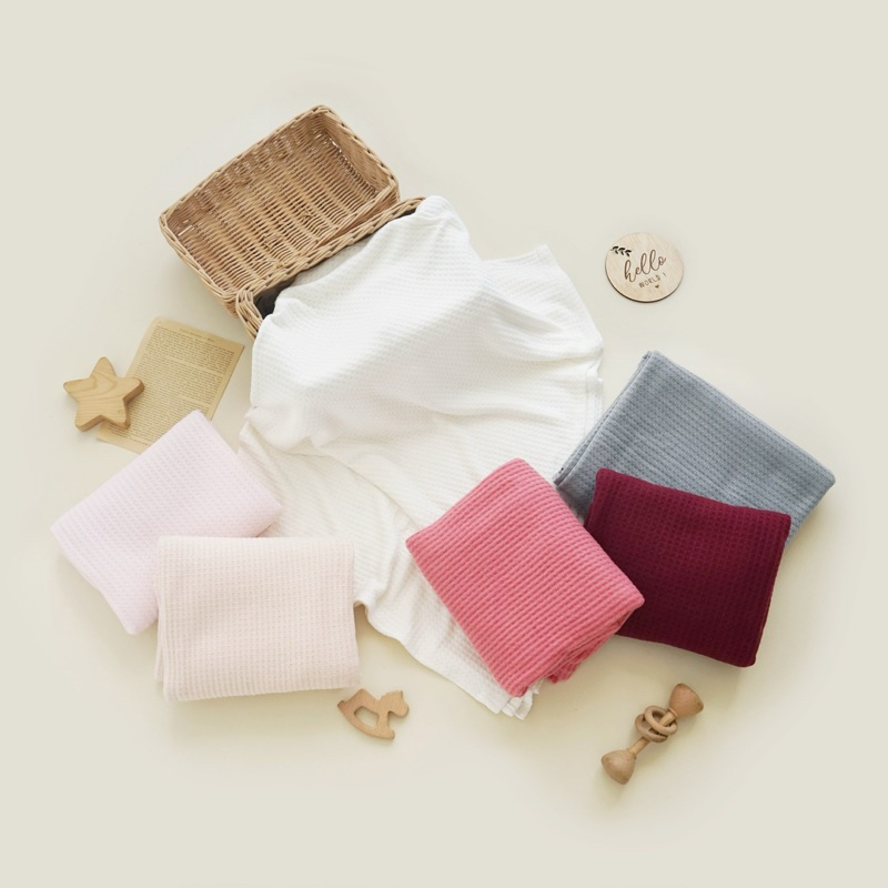 Kevan - Knitted Blanket , Baby Blanket , Selimut Bayi , Bedong Bayi