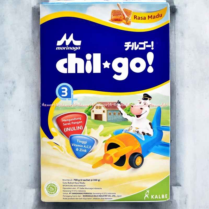 

Morinaga 950gr Chil-go 3 Optimune Susu Formula Anak Honey Flavour Rasa Madu Disertai Minyak Ikan