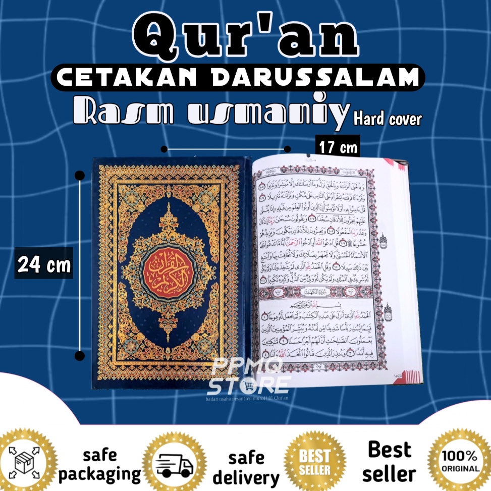 

KODE A18R AL QURAN RASM UTSMANIY JUMBO 1724