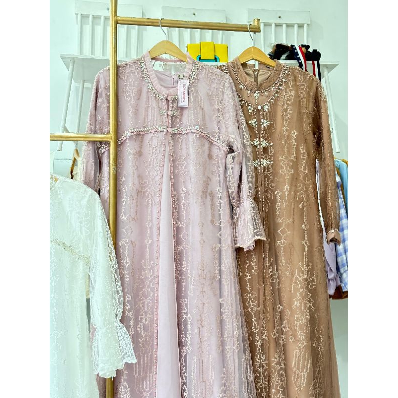 gamis brukat outer