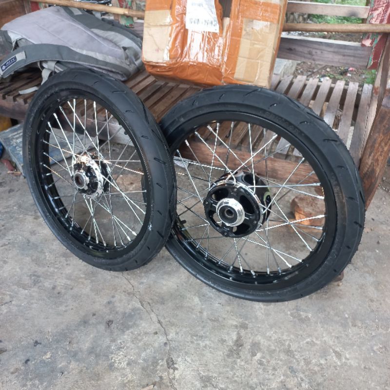 velg jari jari tiger revo fullset tinggal pakai
