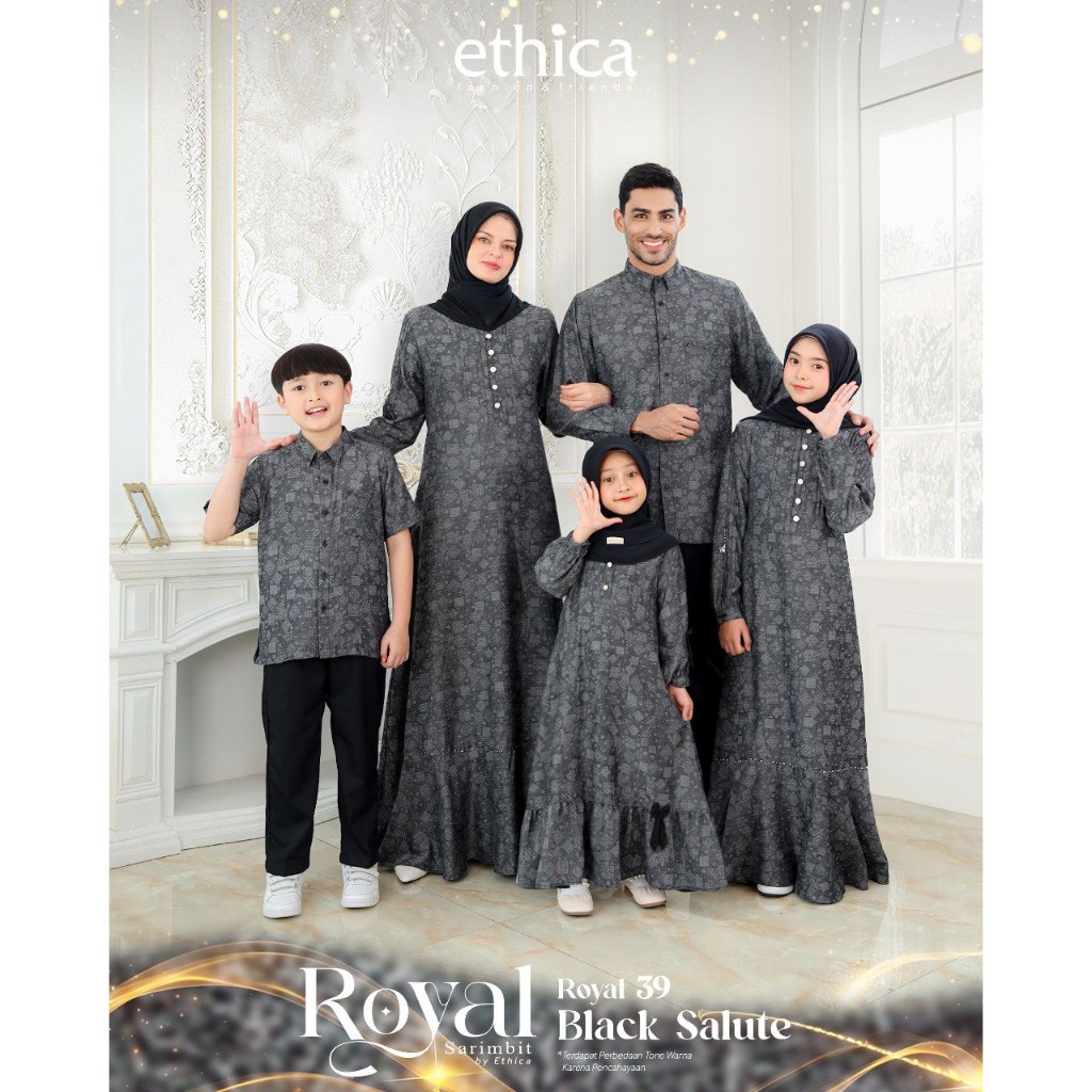 SARIMBIT ETHICA 2025 ROYAL 39 BLACK SALUTE // COUPLE SEKELUARGA ETHICA 2025 ROYAL 39 BLACK SALUTE