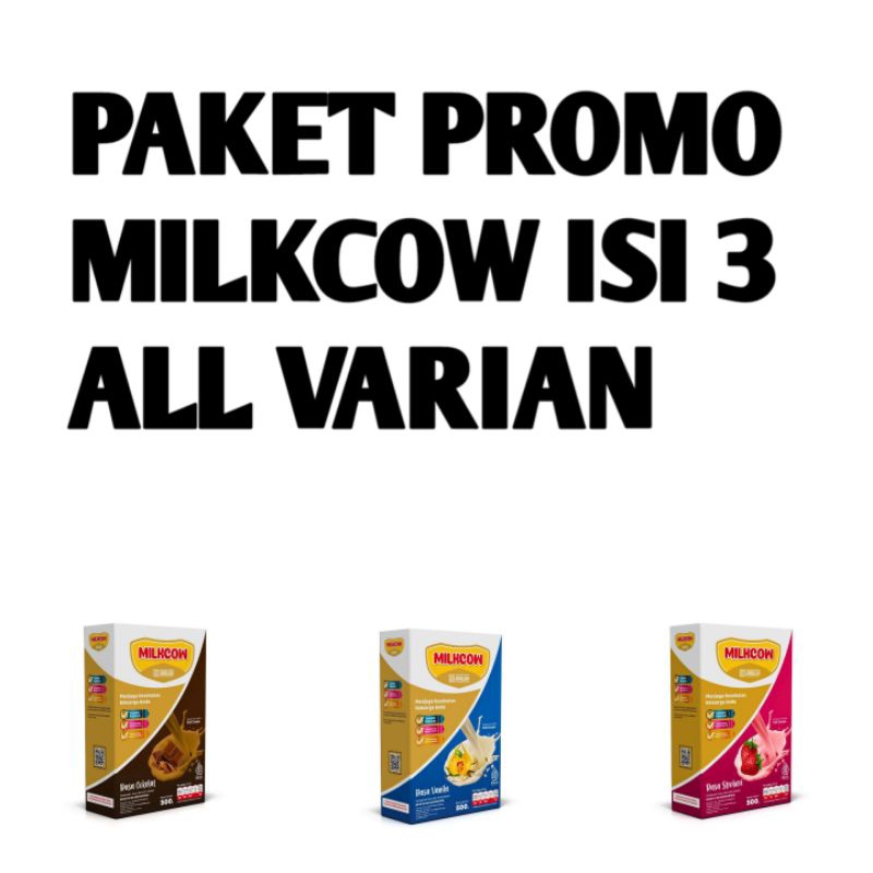 

PAKET ISI 3 (1,5kg) MILKCOW susu penggemuk badan / MILKCOW PLUS penambah nafsu makan / VITABUMILK penambah tinggi badan