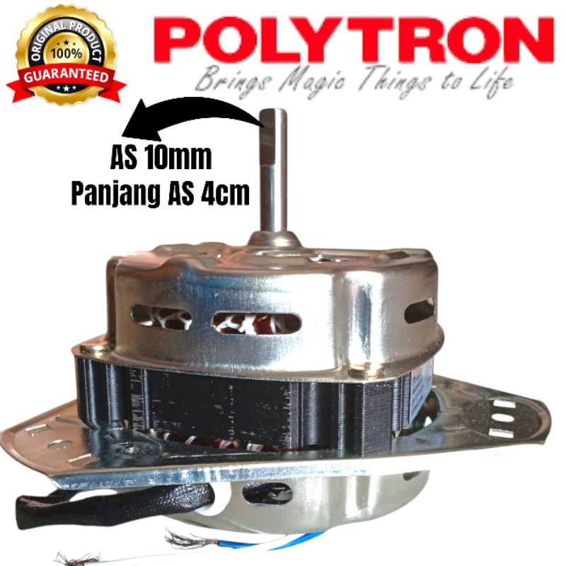 DINAMO SPIN POLYTRON PWM 8567 PENGERING MESIN CUCI 2 TABUNG POLYTRON PWM 8567