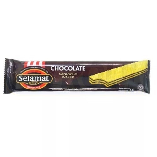 

Wafer Selamat Chocolate Sandwich 2 Pcs x 12 gr