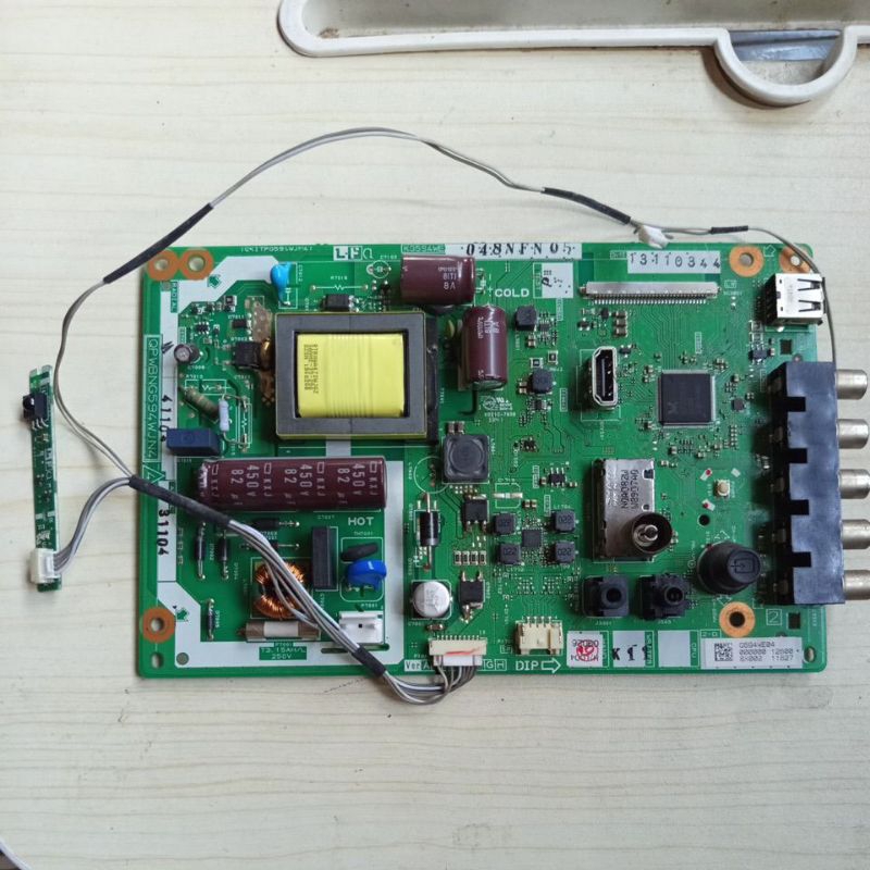 NO TEST MAIN BOARD LED TV SHARP LC24LE 175I