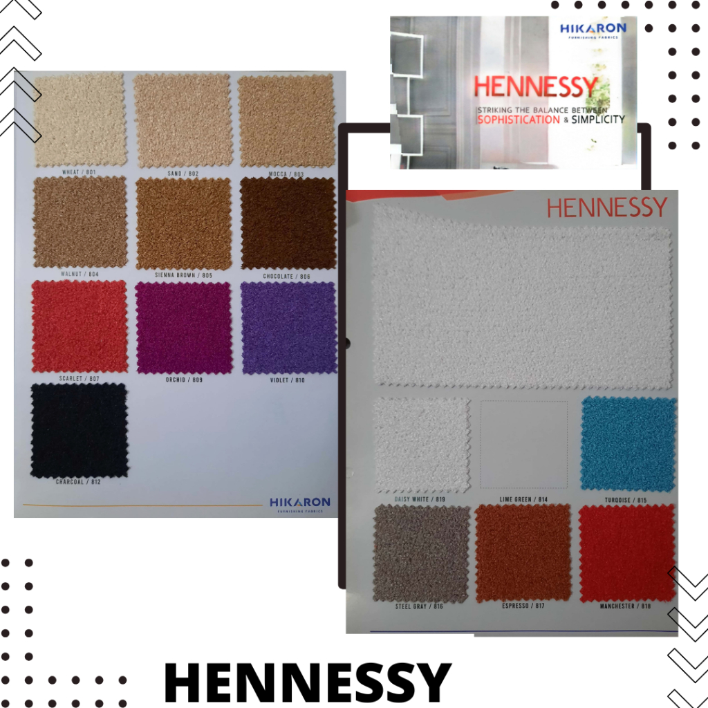 HENNESSY / BAHAN SOFA / KAIN SOFA