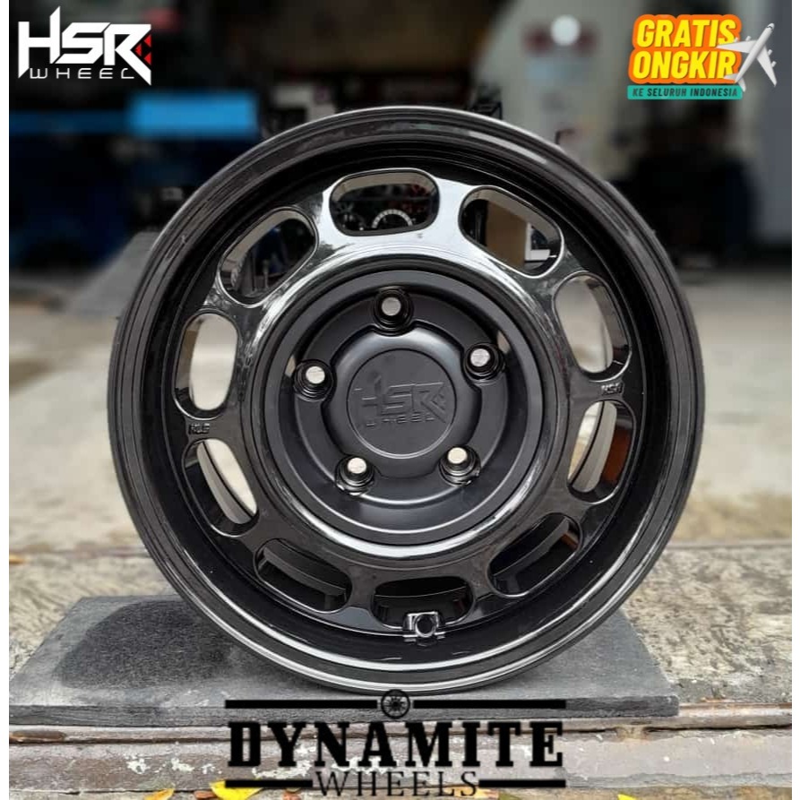 Pelek Mobil Off-Road R15 Cocok Buat Mobil Jimny,Feroza,Katana,Taft,Escudo Dll Velg Mobil Kaleng R15