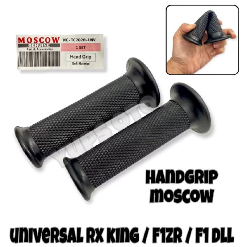 GRIP RX KING GRIP RXKING HITAM MOSCOW HANDGRIP RXKING NEW F1ZR F1 JUPITER Z HANDFAT MOTOR VARIASI HA