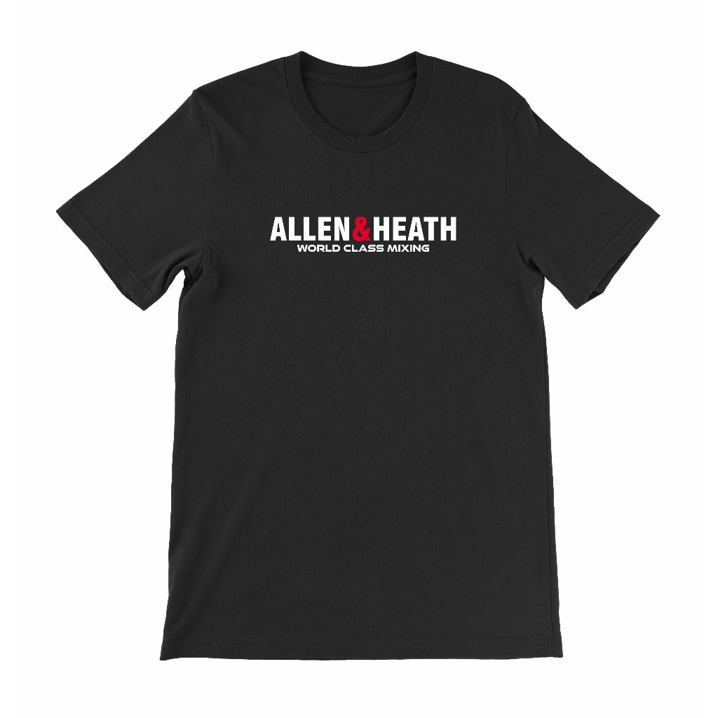 Kaos ALLEN & HEATH | Tshirt Audio Sound System - Atasan Pria / Wanita - Dewasa