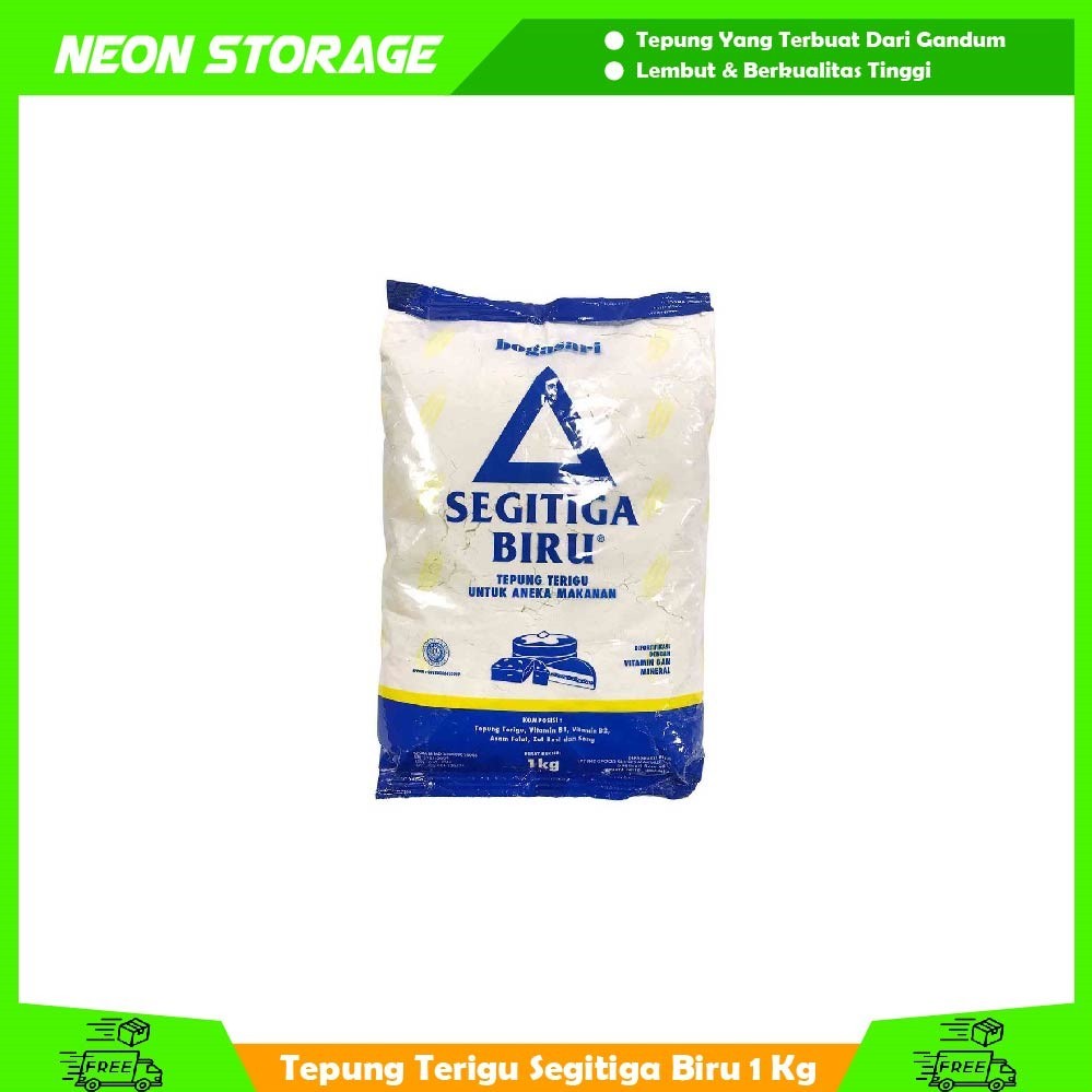 

tepung terigu segitiga biru bogasari 1kg