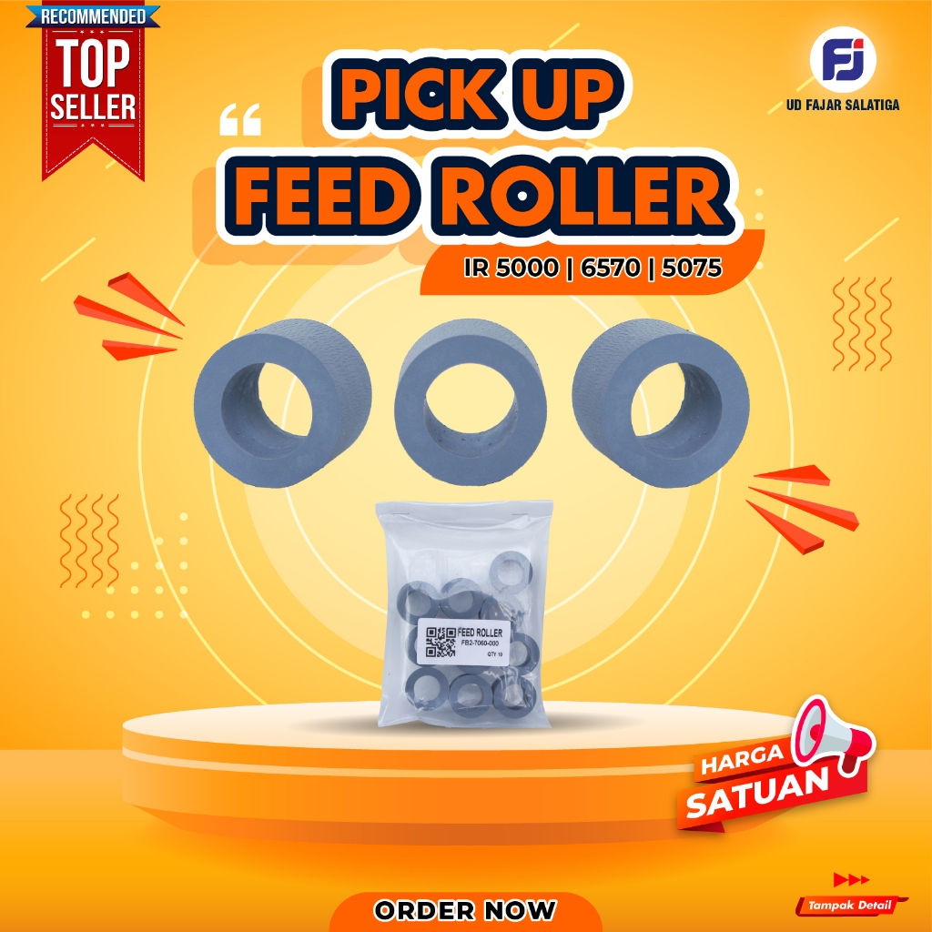 PAPER FEED PICK UP ROLLER LUBANG BESAR  SERAT CANON IR 5000 6570 5075
