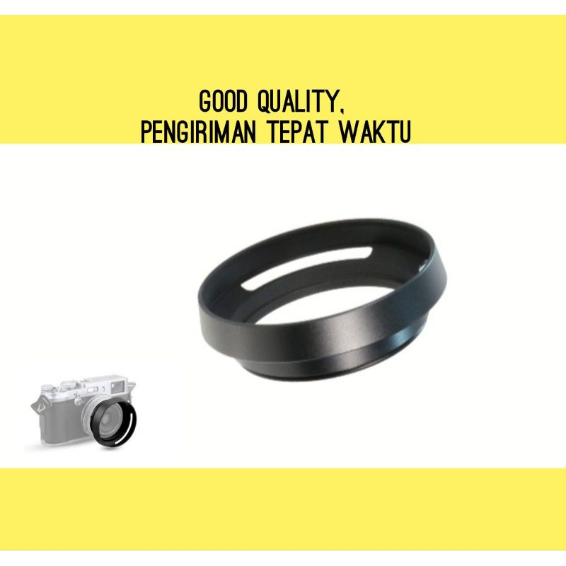 Metal Hood Lensa Panasonic Lumix Kit 14-42mm - Lens Hood