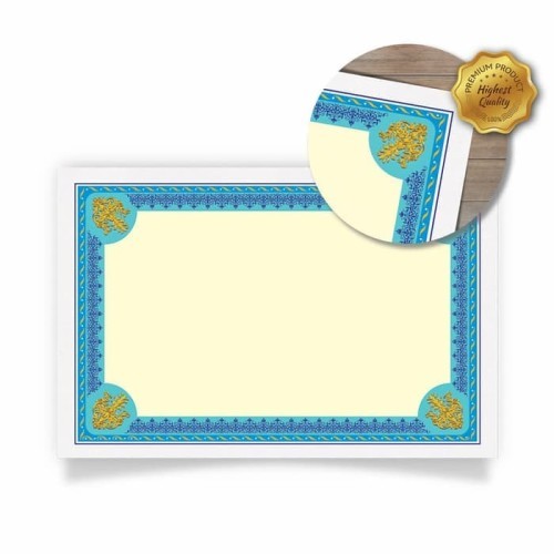 

Kertas Piagam F4 / Setifikat / Bingkai Motif / BC Bamboo