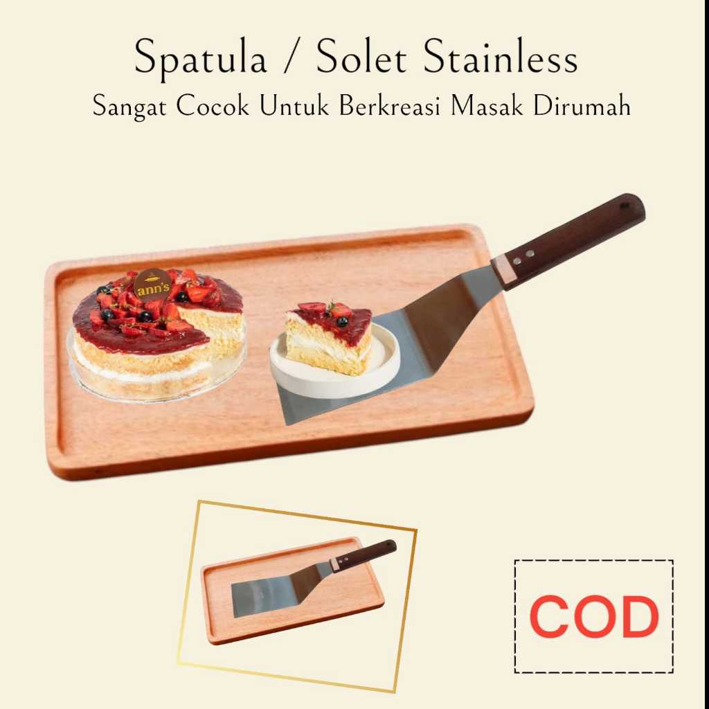 SPATULA / Spatula Stainless Steel Memasak Pizza Spatula Stainless Burger Teppanyaki Pizza / Spatula 