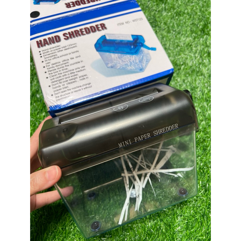 Preloved - Alat Penghancur Pemotong Kertas / Penggiling Kertas / Paper Shredder Hand Manual Kapasita
