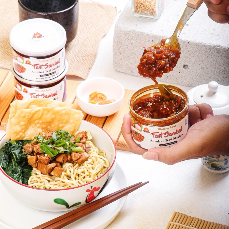 

Sambal Teri Medan Murah Fast sambal - Kwalitas Premium