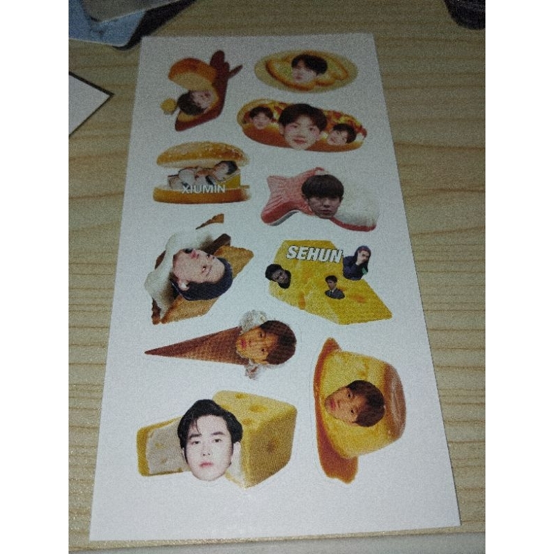 

STICKER SET EXO FANMADE (READY STOCK)
