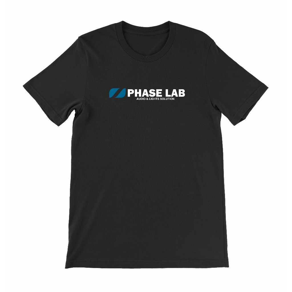 Kaos PHASE LAB | Tshirt Audio Sound System - Atasan Pria / Wanita - Dewasa