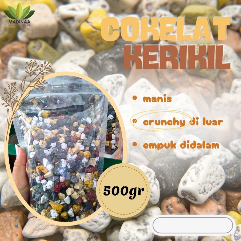 

Cokelat Kerikil Kemasan 500gr
