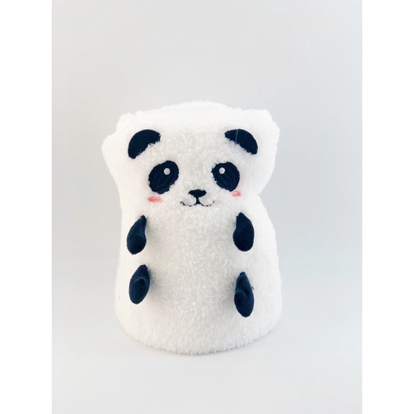 Miniso Animal Plush Blanket Panda / selimut panda