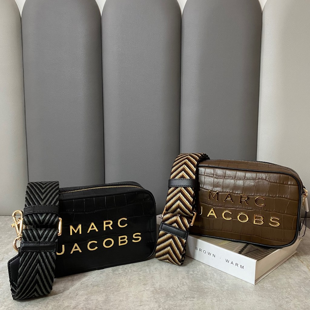 Marc Jacobs Croco Print Flash Crossbody