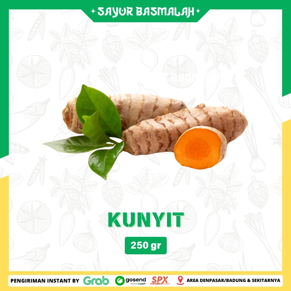 

Kunyit 250gr - Sayur Basmalah