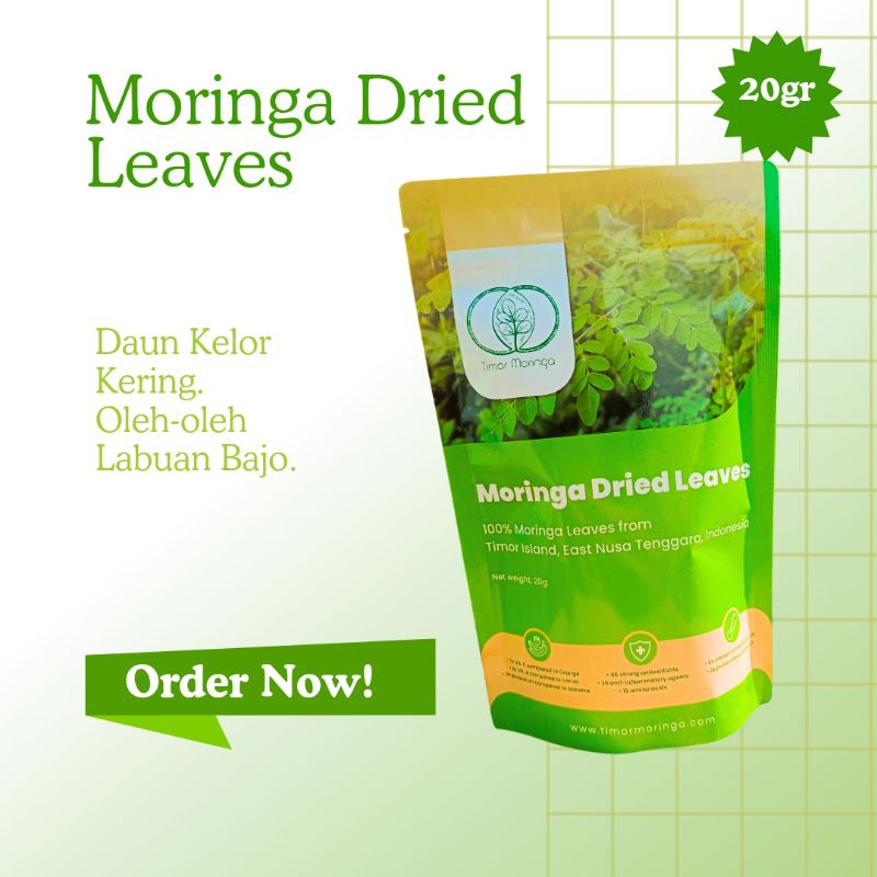 

Moringa Dried Leaves 20gr dari Nusa Tenggara Timur