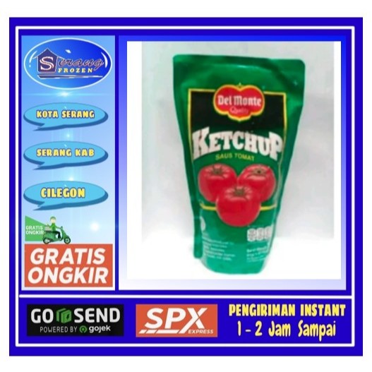 

Saos Tomat Delmonte 1Kg,Saus Tomat, Serang Frozen