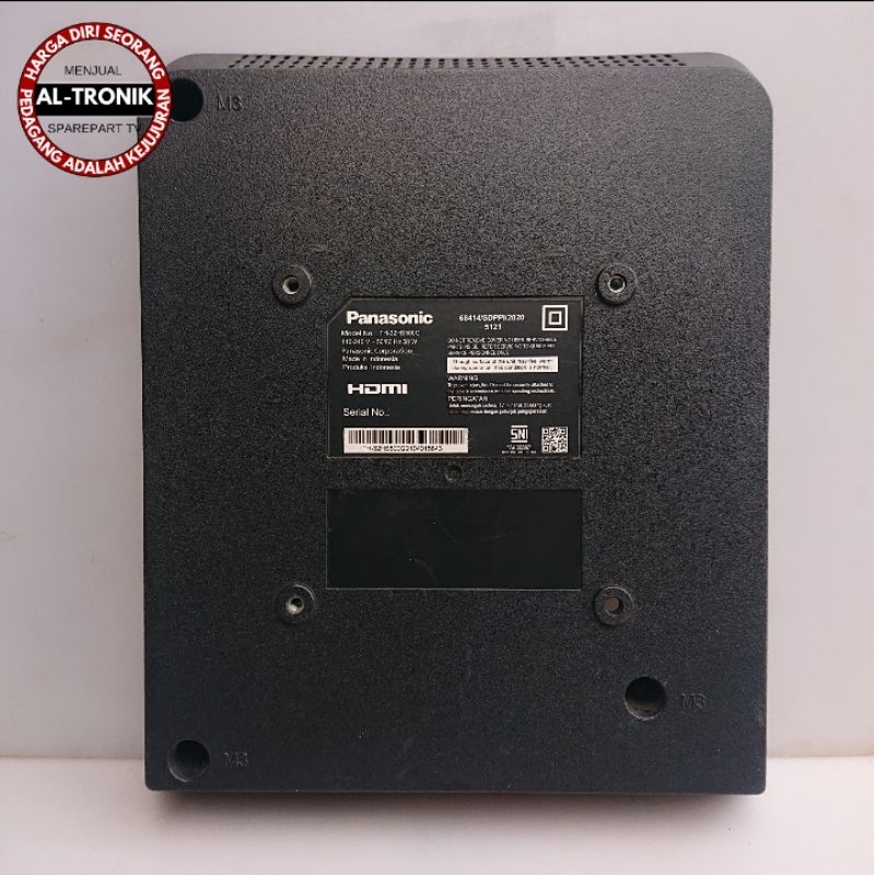 COVER TUTUP BELAKANG TV LED PANASONIC 32 INCH MODEL TH-32HS500G BACK COVER TH32HS500G TH 32HS500G 32