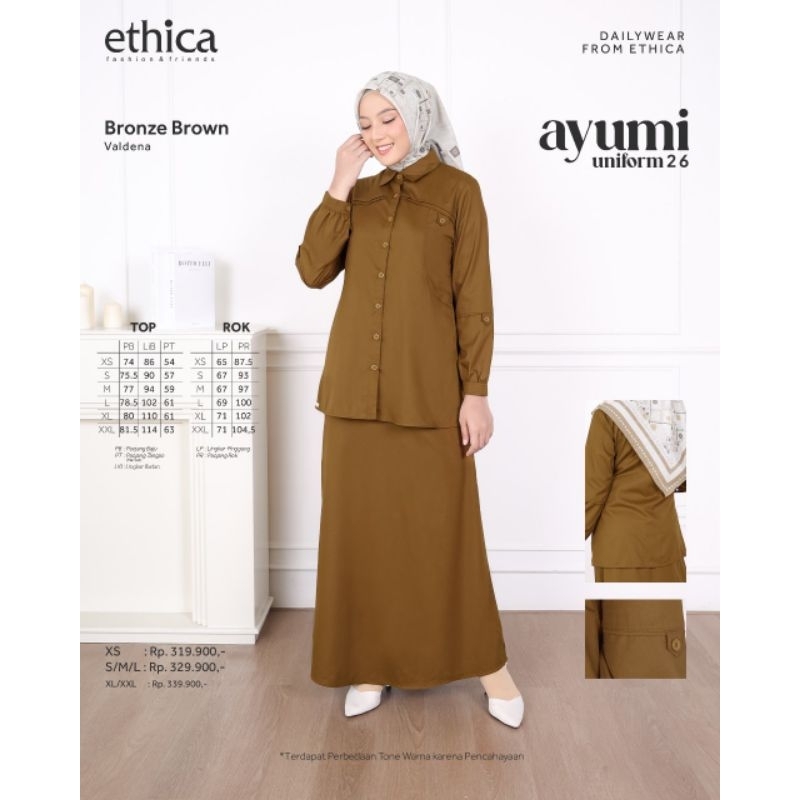 ETHICA AYUMI UNIFORM 26 setelan ASN