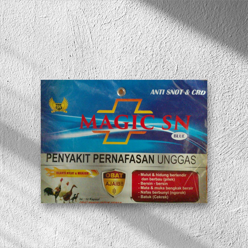 Magic SN Blue Pernapasan RENTENG