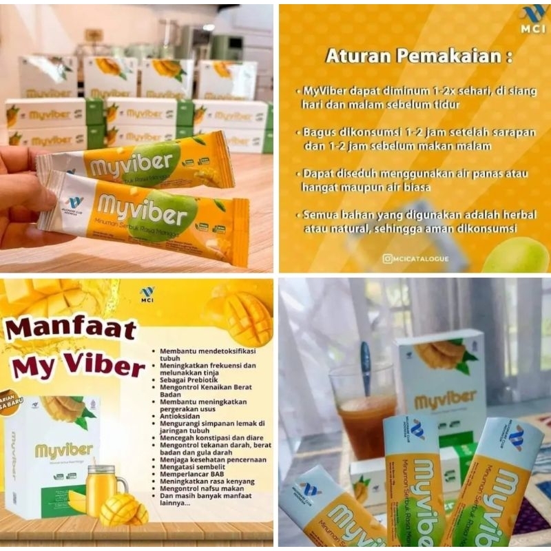 

myviber mangga isi 15 shaset (Box)