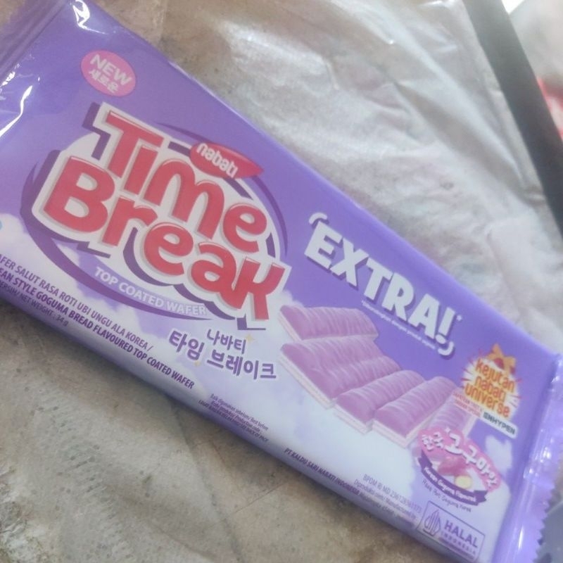 

Time break Korean Goguma 34g