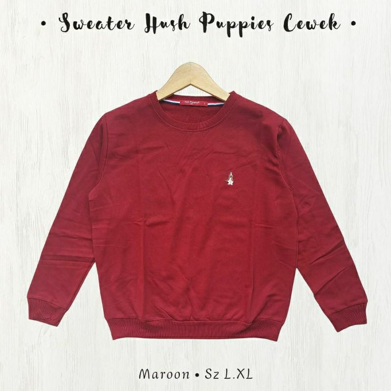 sweater cowok/cewek unisex hush puppies