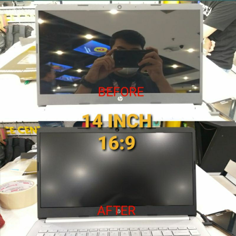 Anti Gores Laptop 14inch 16:9 Anti Glare