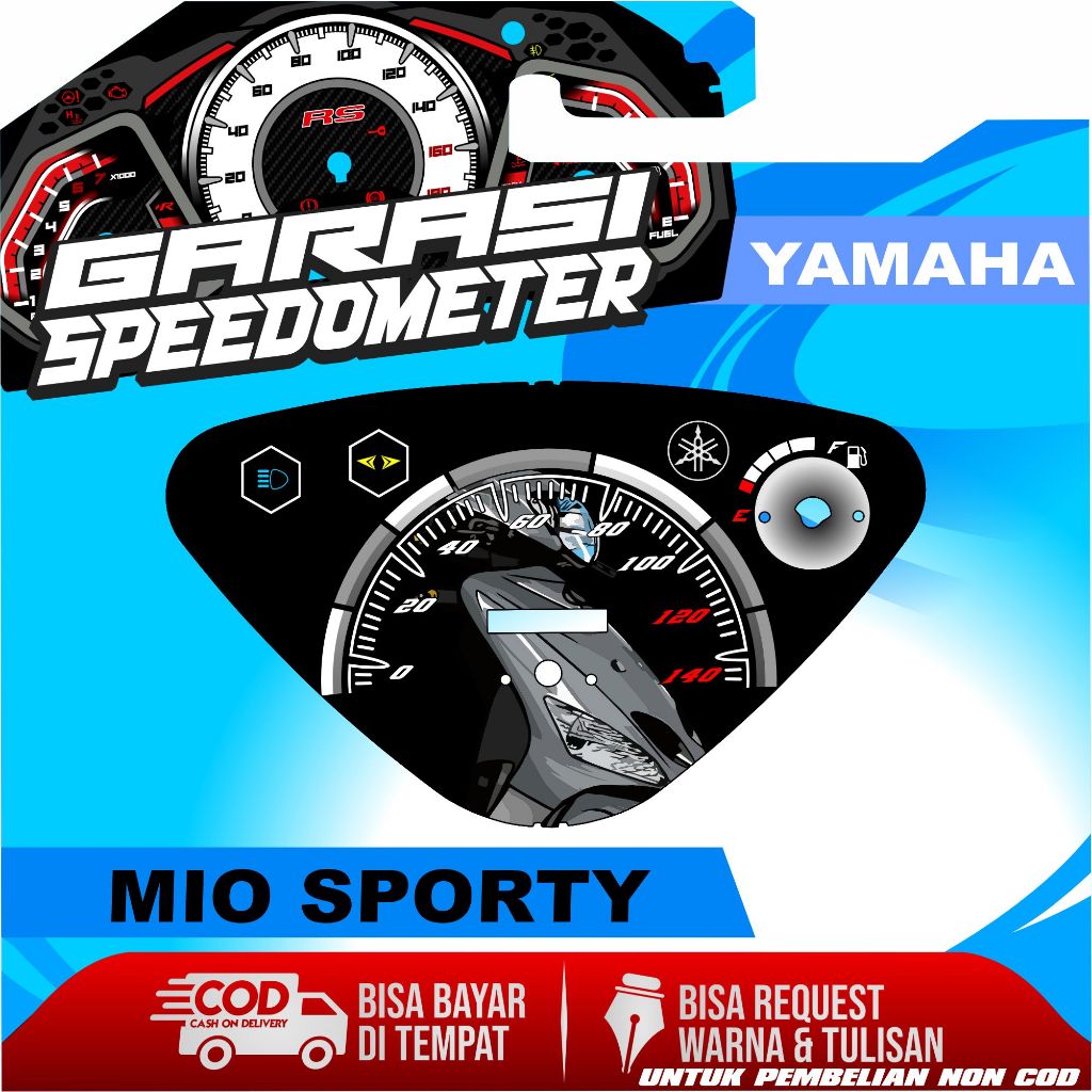 PAPAN SPEEDOMETER CUSTOM YAMAHA MIO SPORTY