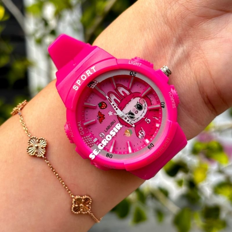 Jam Tangan Anak Labubu Anti Air Jam Tangan Anak Termurah