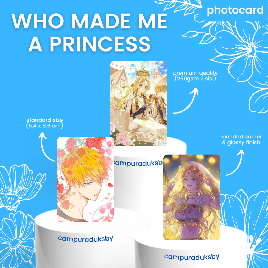 Who Made Me A Princess Premium Photocard (BUY 5 FREE 1)