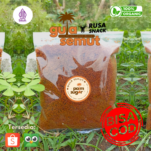 

ORGANIK GULA SEMUT AREN GULA SEHAT 500 GRAM
