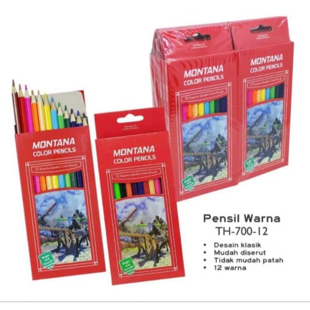 

AS888 - Pensil Warna Panjang Isi 12 Warna. Murah
