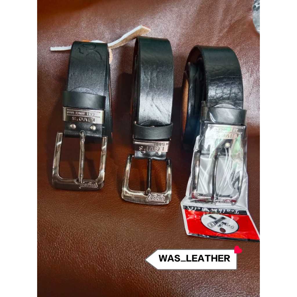 Sabuk Tali Ikat Pinggang Pria Panjang Jumbo 100% ORIGINAL Kulit Asli Magetan