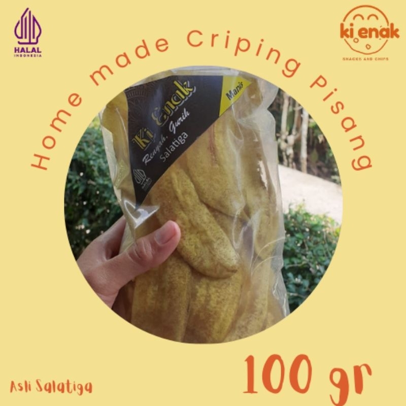 

100 gr Homemade Criping Pisang Asli Salatiga