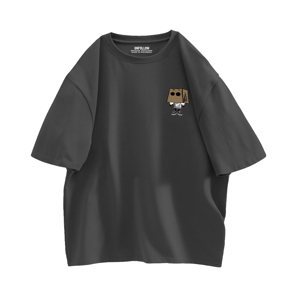 Unfollow - Kaos Oversize Face Box Unisex