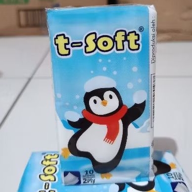 Tissue Facial T-Soft Saku 10's