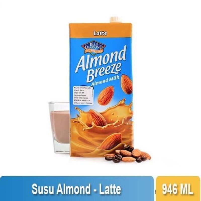 

08/2025 susu blue diamond almond latte breeze 946ml