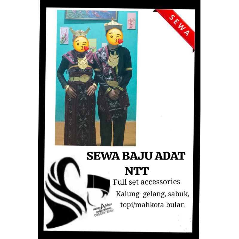 SEWA BAJU ADAT NTT COUPLE