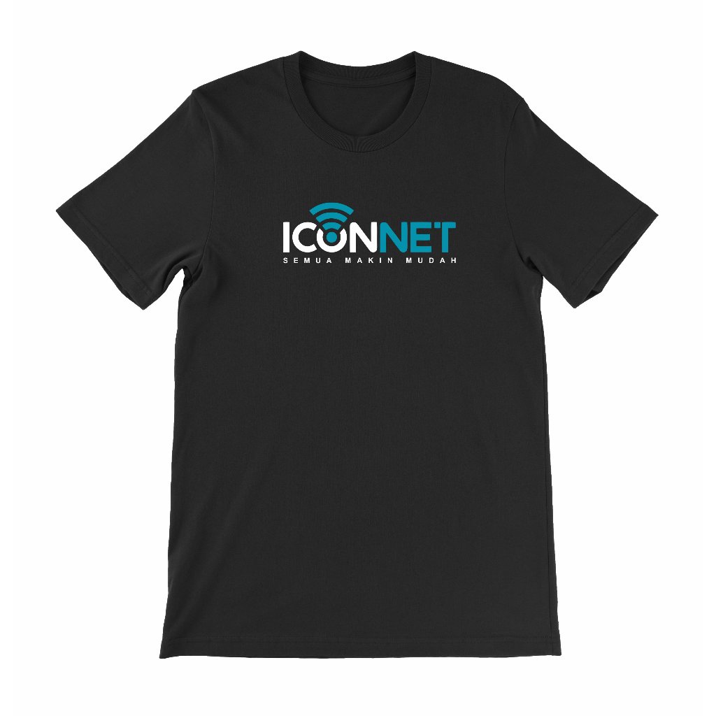 Kaos ICONNET PLN T-Shirts Internet Baju Distro Atasan Pria Wanita