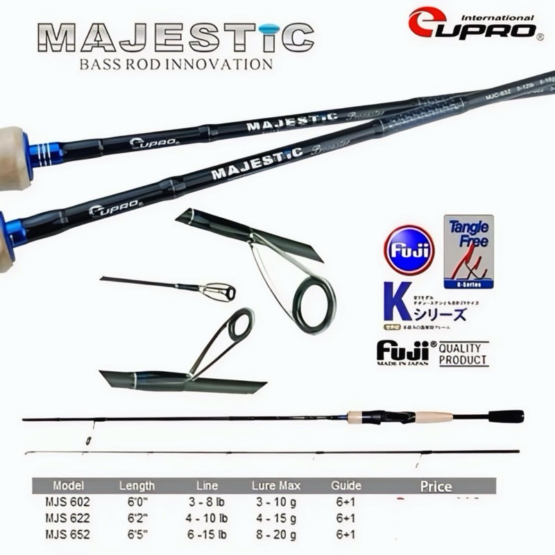 JORAN PANCING EUPRO MAJESTIC PROCASTER BASS SPINNING